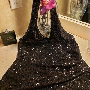 Halter Bebe Evening Top